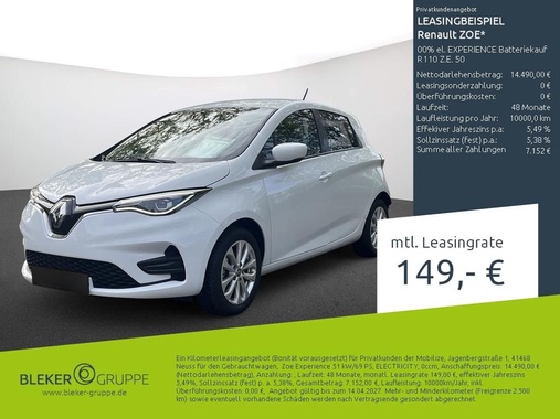 Renault ZOE 2022