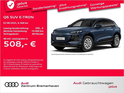 Audi Q6 e-tron 2025