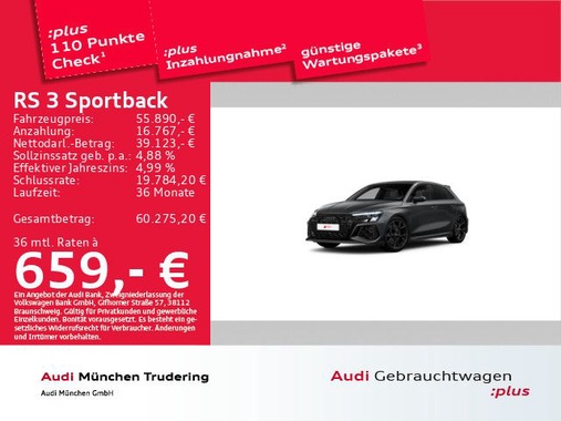 Audi RS3 2022
