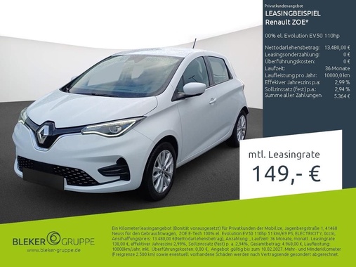 Renault ZOE 2022