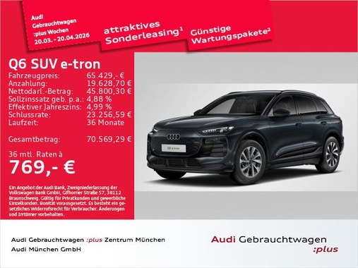 Audi Q6 e-tron 2024