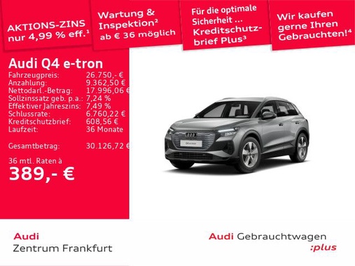 Audi Q4 e-tron 2023