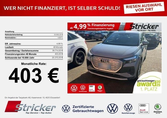 Audi Q4 e-tron 2024