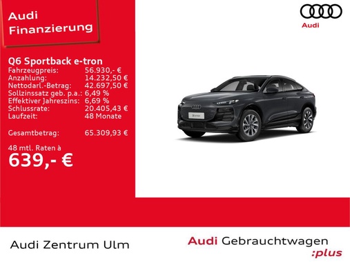 Audi Q6 e-tron 2025