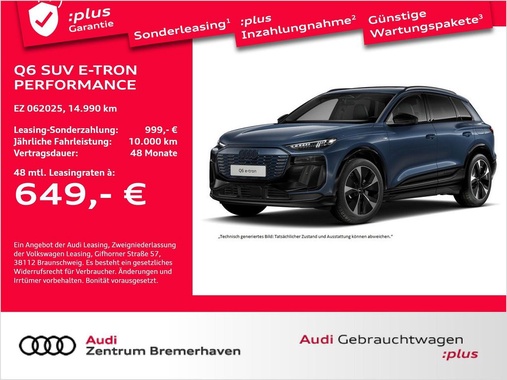Audi Q6 e-tron 2025