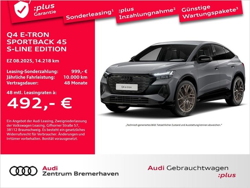 Audi Q4 e-tron 2025