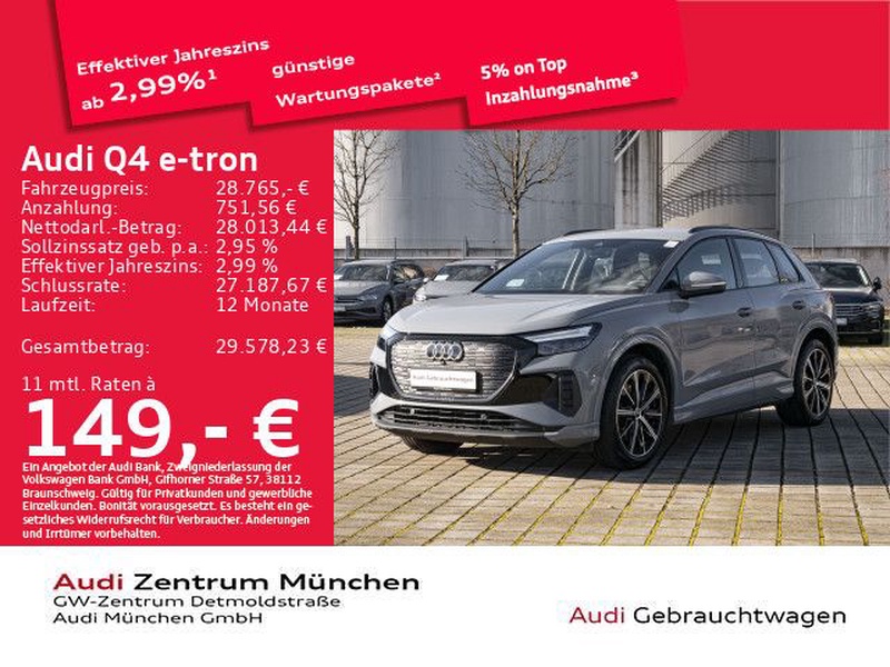 Audi Q4 e-tron