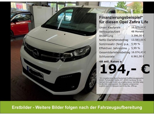Opel Zafira 2020