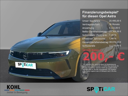 Opel Astra 2022
