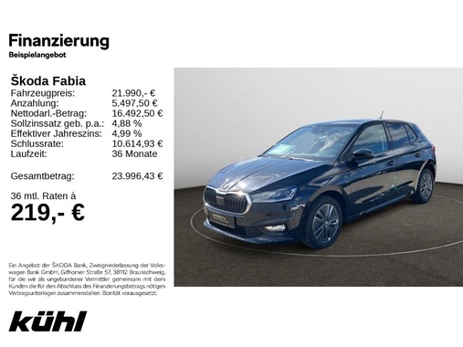 Skoda Fabia 2025