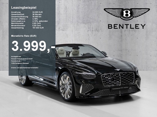 Bentley Continental GTC 2026