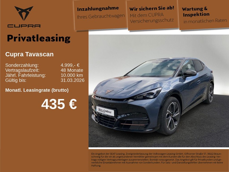 Cupra Tavascan