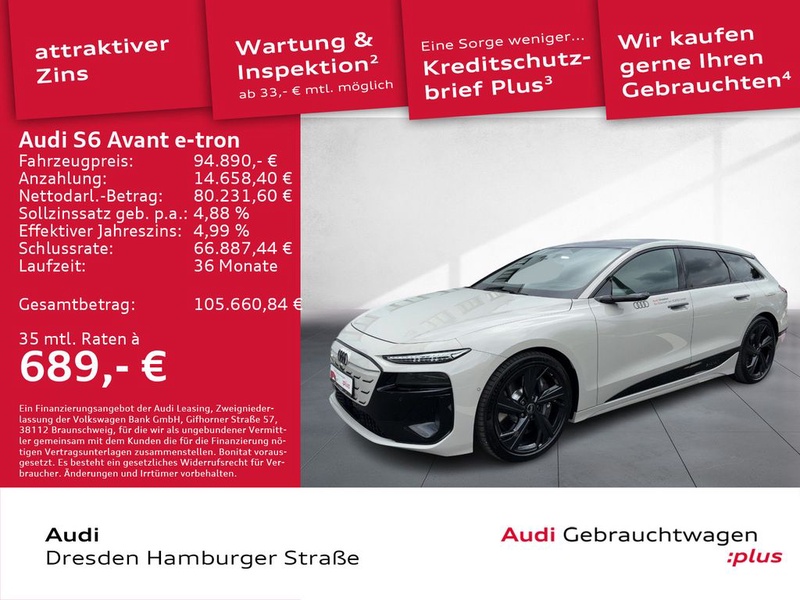 Audi S6 e-tron