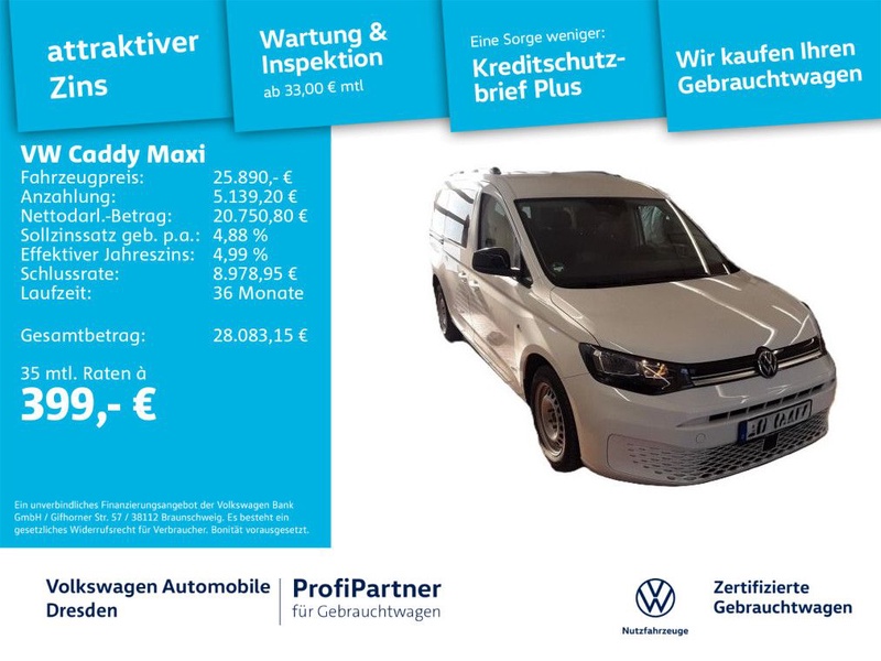 Volkswagen Caddy Maxi
