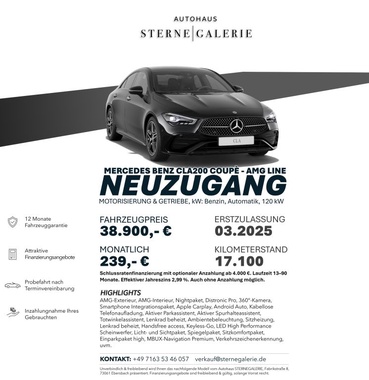 Mercedes-Benz CLA-Class 2026