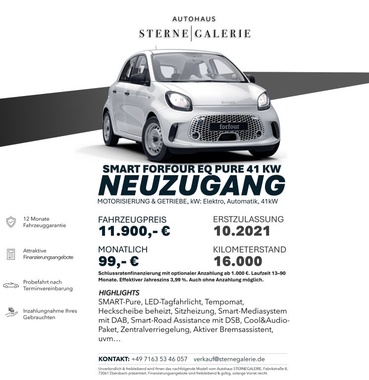 Smart ForFour 2021