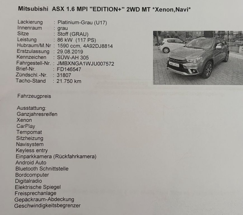 Mitsubishi ASX