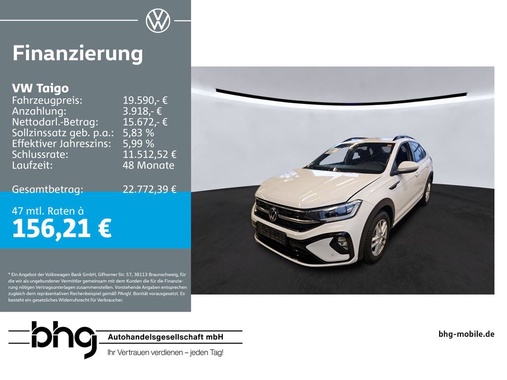 Volkswagen Taigo 2022