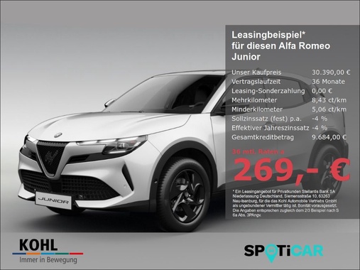 Alfa Romeo Junior 2026