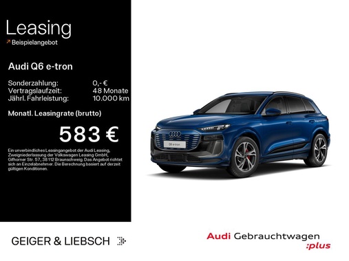 Audi Q6 e-tron 2025