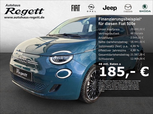 Fiat 500e 2022