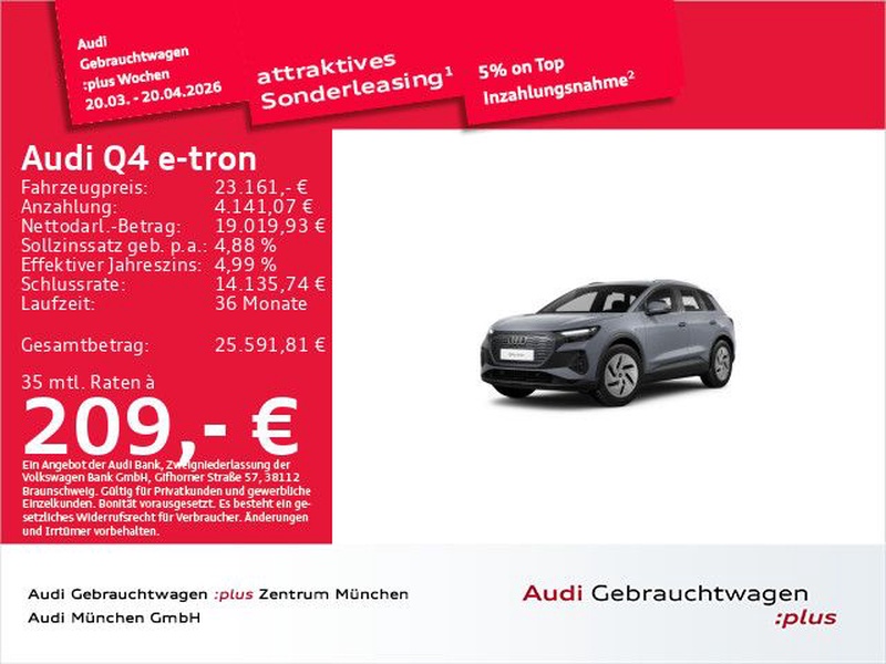 Audi Q4 e-tron