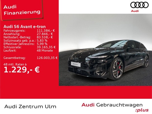 Audi S6 e-tron 2026