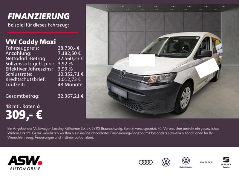 Volkswagen Caddy Maxi