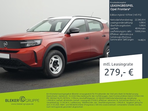 Opel Frontera 2025