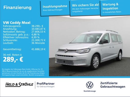 Volkswagen Caddy Maxi 2025
