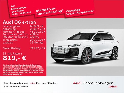 Audi Q6 e-tron 2025