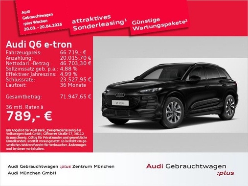 Audi Q6 e-tron 2024
