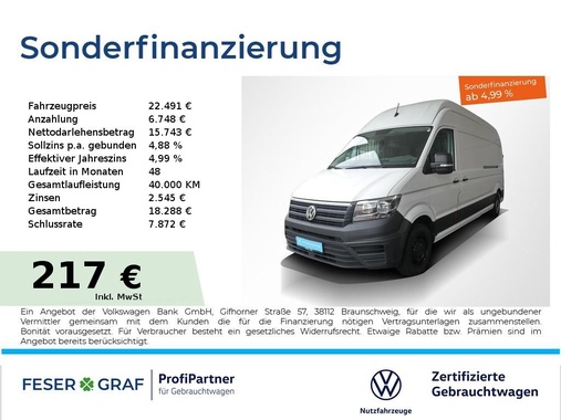 Volkswagen Crafter 2022