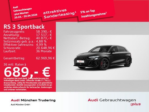 Audi RS3 2024