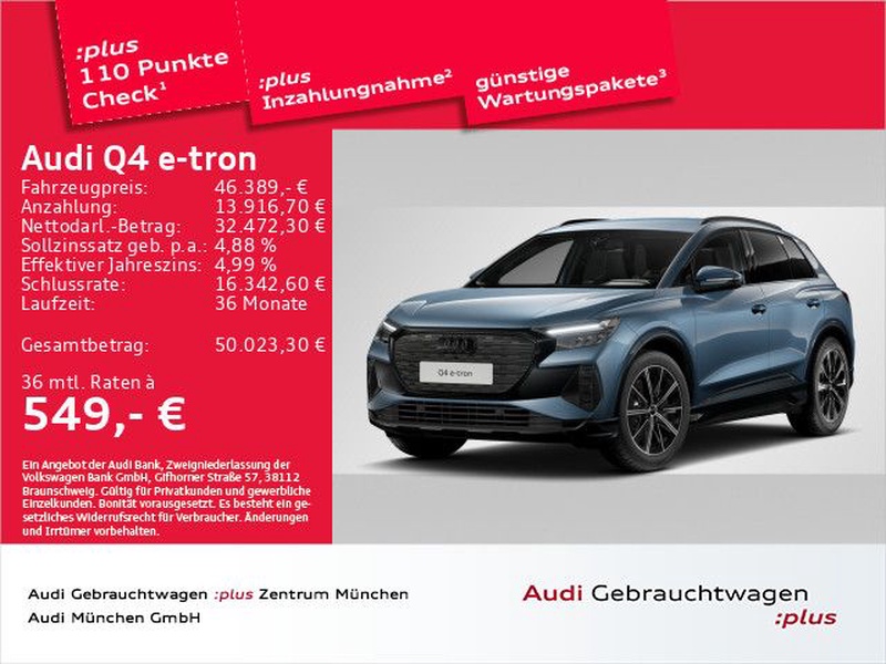 Audi Q4 e-tron