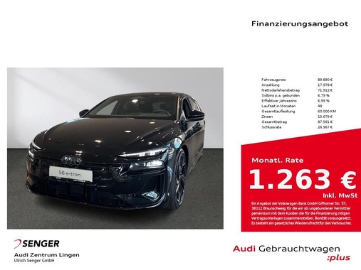 Audi S6 e-tron 2026