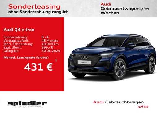 Audi Q4 e-tron 2025