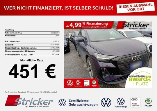 Audi Q4 e-tron 2023