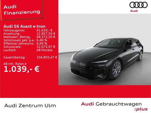 Audi S6 e-tron 2025